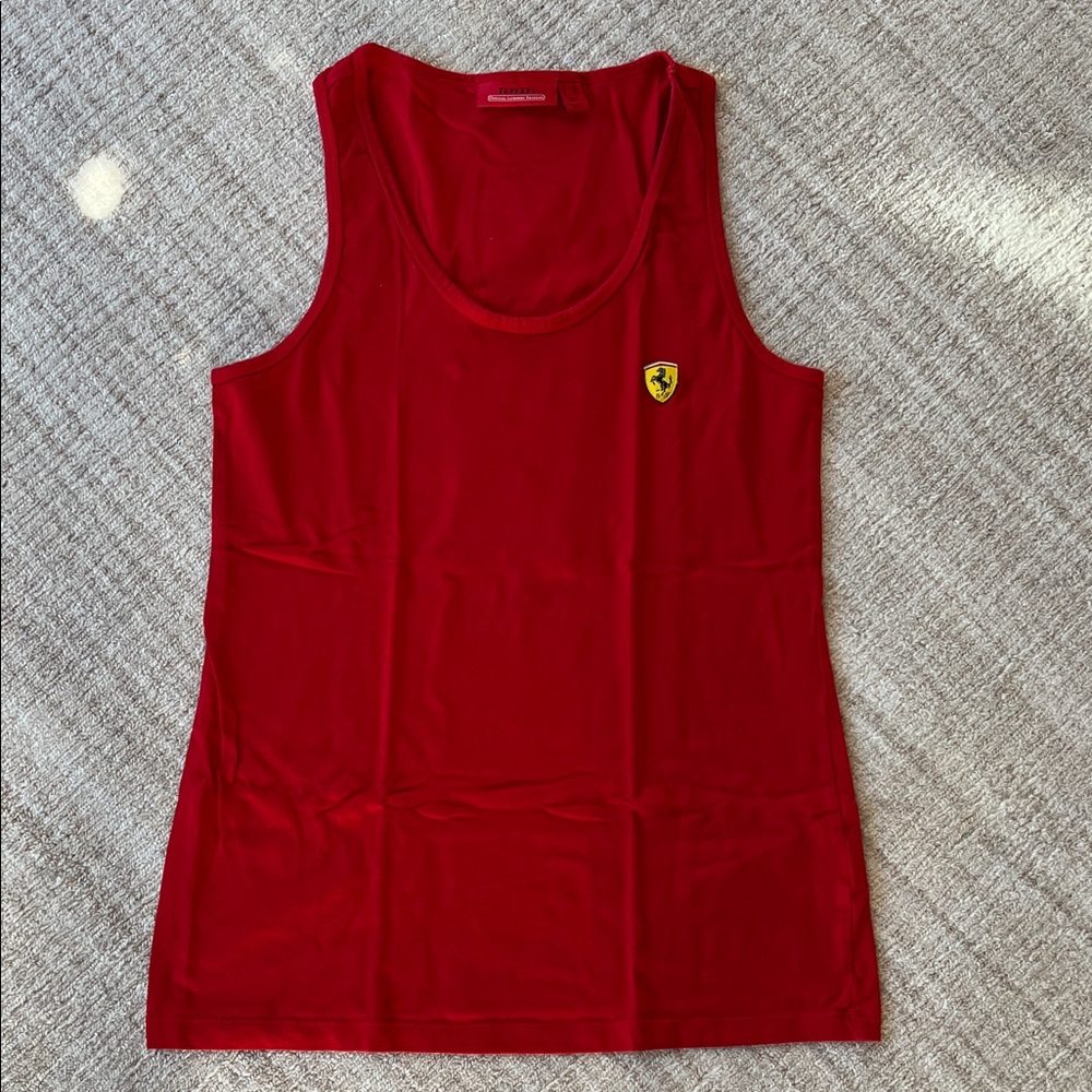 Ferrari Women's Scarlet Tank Top - Large